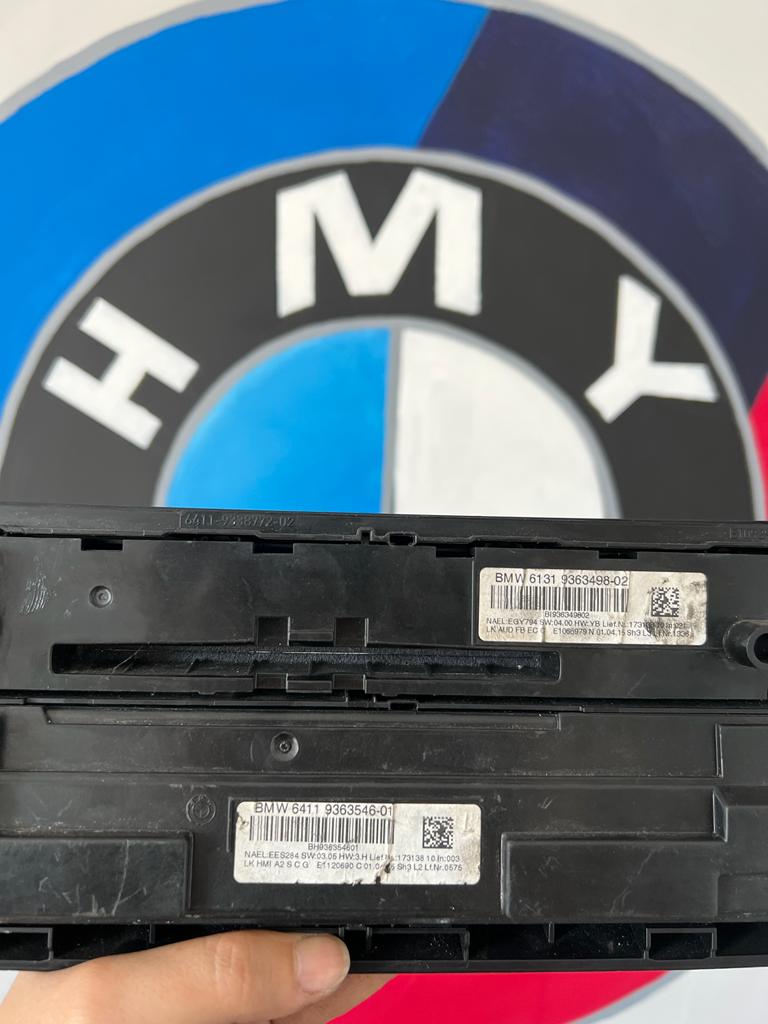 BMW Orijinal Çıkma Klima Kontrol Paneli
